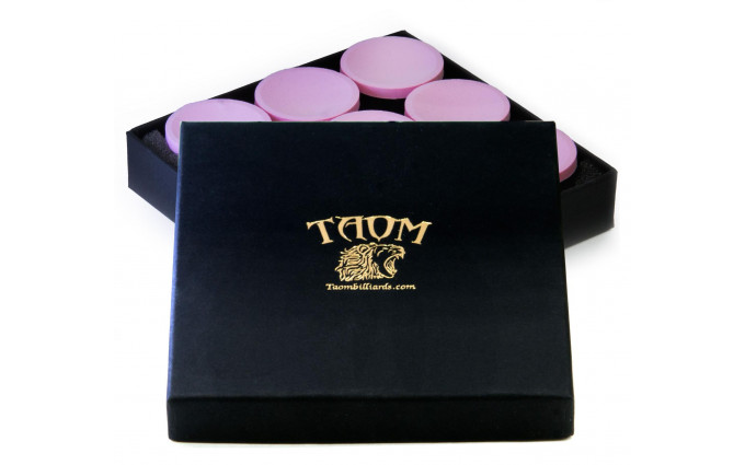 Мел "Taom Pyro Chalk" (9 шт) розовый